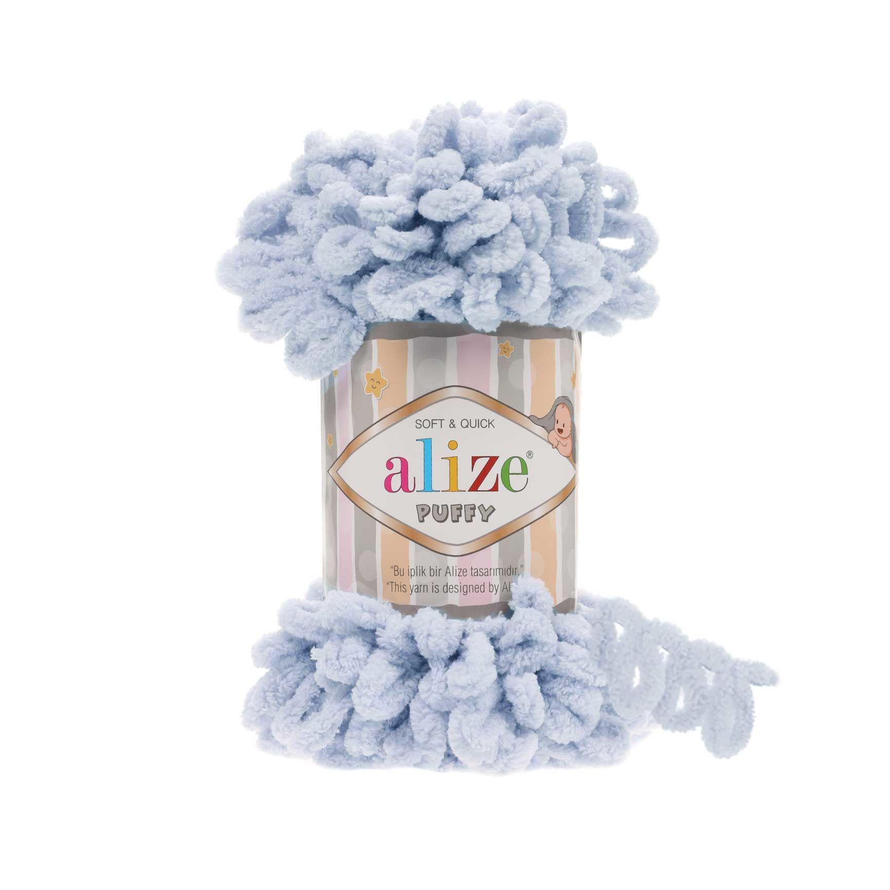 Alize Puffy - 875 Açık Mavi