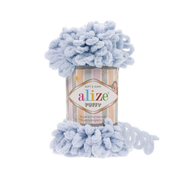 Alize Puffy - 875 Açık Mavi