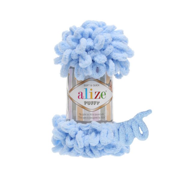 Alize Puffy - 183 Açık Mavi