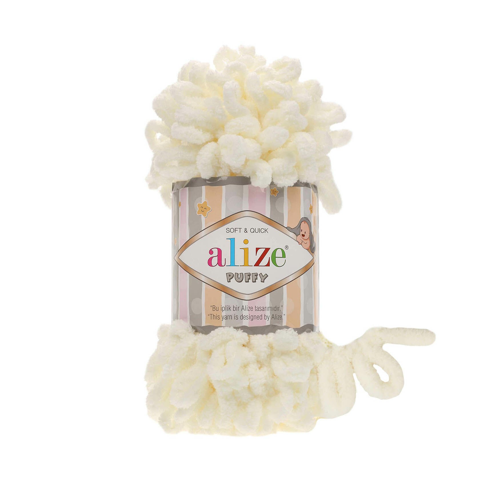 Alize Puffy - 62 Açık Krem