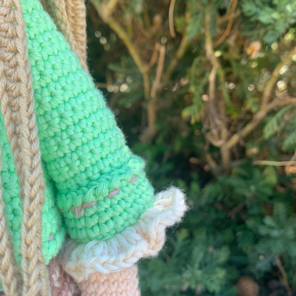 45 cm Organik Pamuk Amigurumi Bebek | Çıkarılabilir Kıyafetler