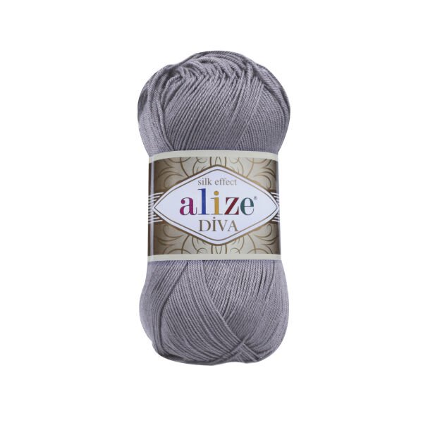 Alize Diva 348-Demir Grisi