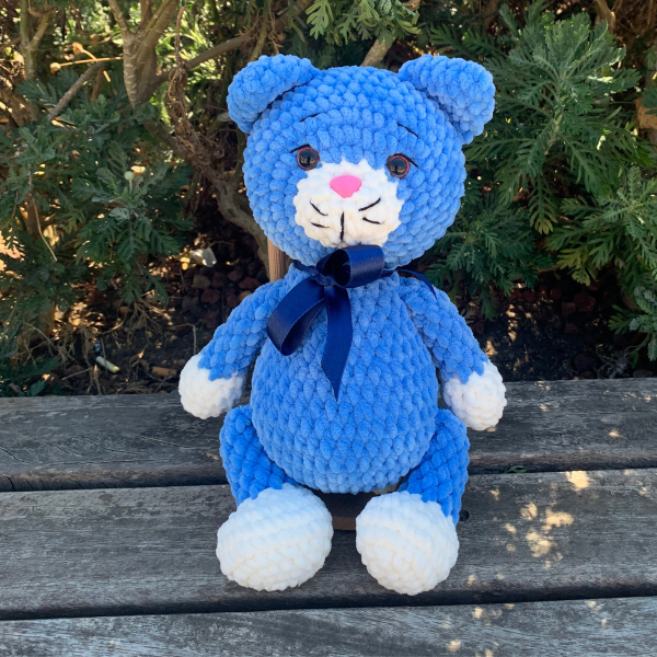 Kadife İpten Sevimli Kedi Oyun Arkadaşı – 30 cm