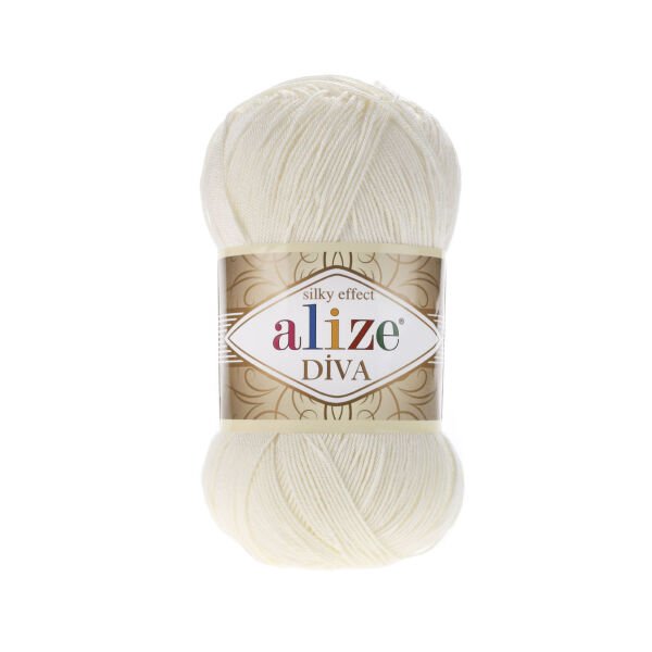 Alize Diva 62 Açık  Krem