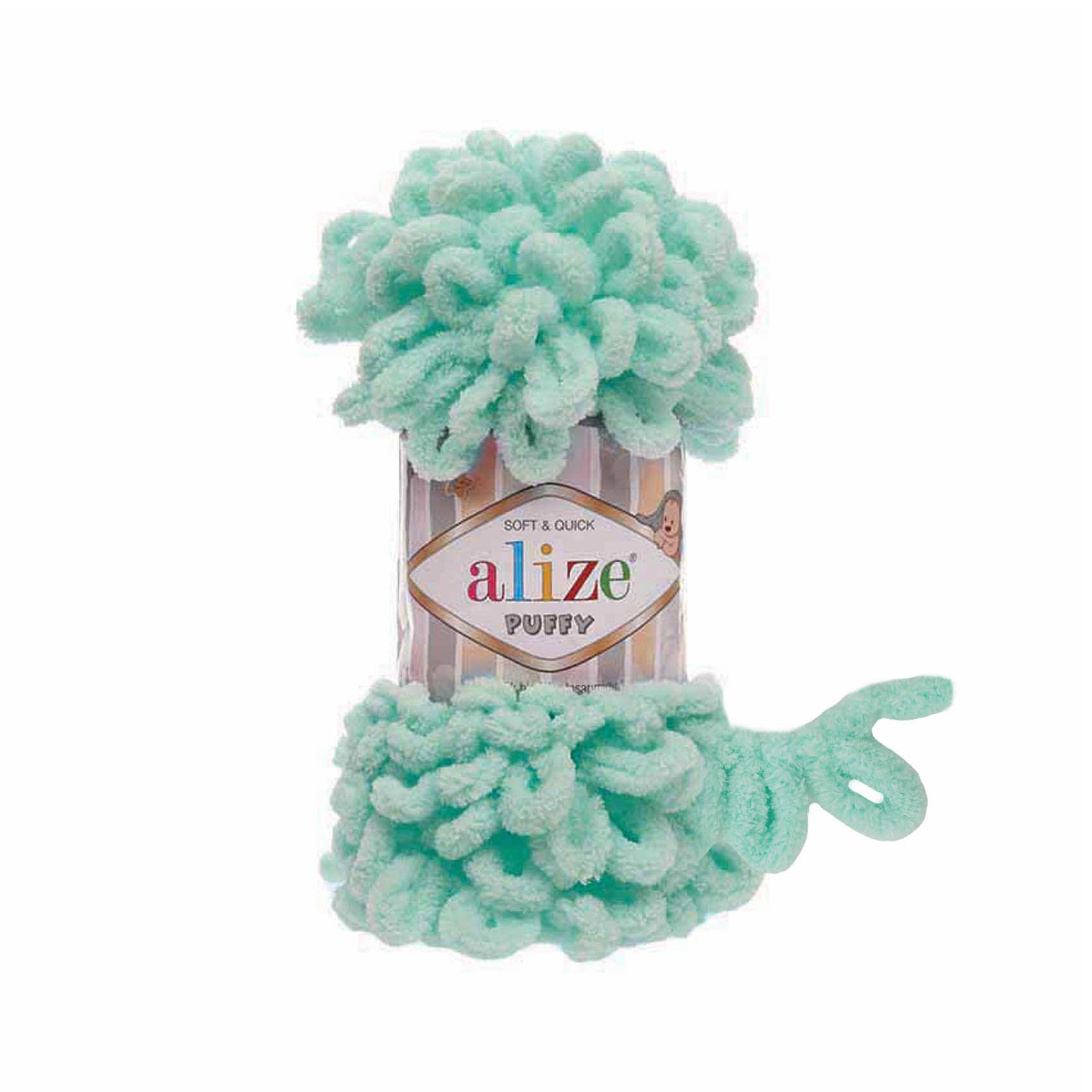 Alize Puffy - 19 Açık Mint